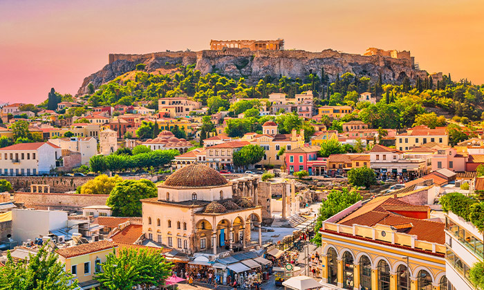 3 חופשה באתונה: 4 ימי טיול מאורגן עם טיסות ישירות וביקור בחצי האי פלופונסוס