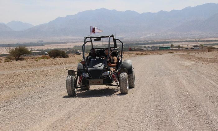 5 נהיגת שטח זוגית בבאגי באזור אילת