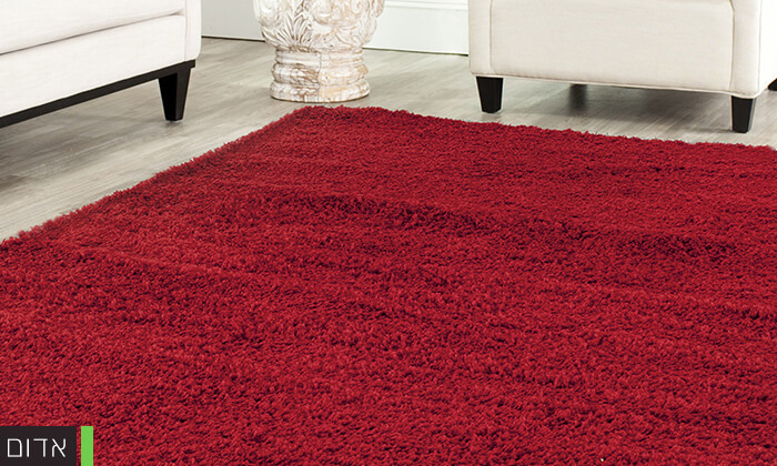 9 שטיח שאגי לסלון במבחר גדלים וצבעים 