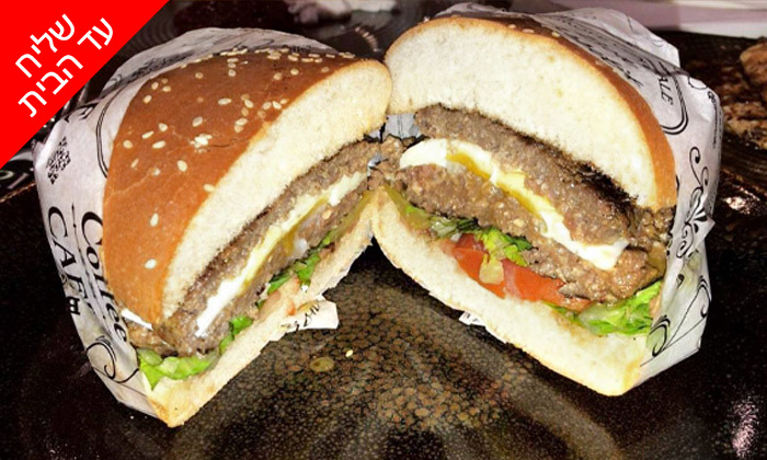 3 ארוחת המבורגר משפחתית כשרה ממסעדת ריבס - משלוח חינם באשדוד