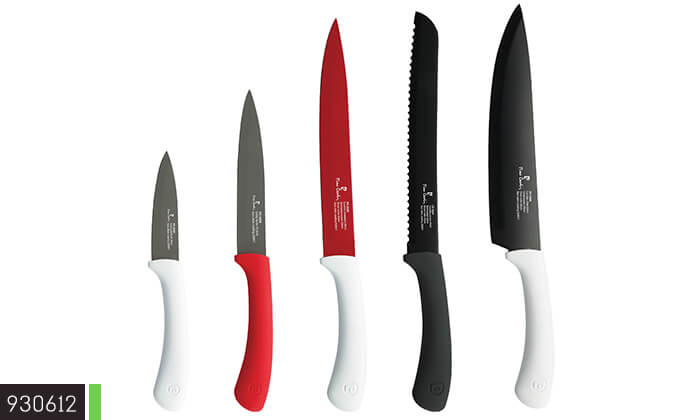 3 סט 5 סכינים Pierre Cardin