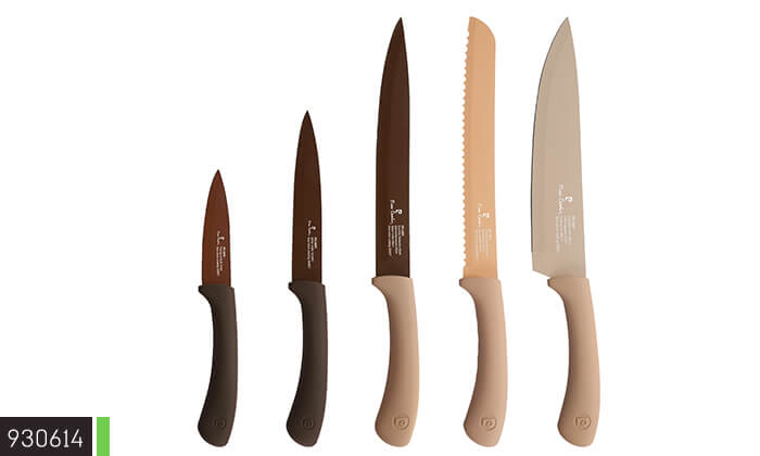 4 סט 5 סכינים Pierre Cardin