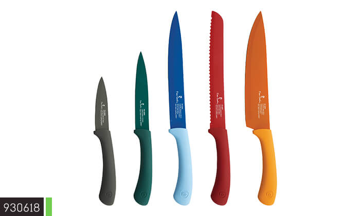 6 סט 5 סכינים Pierre Cardin