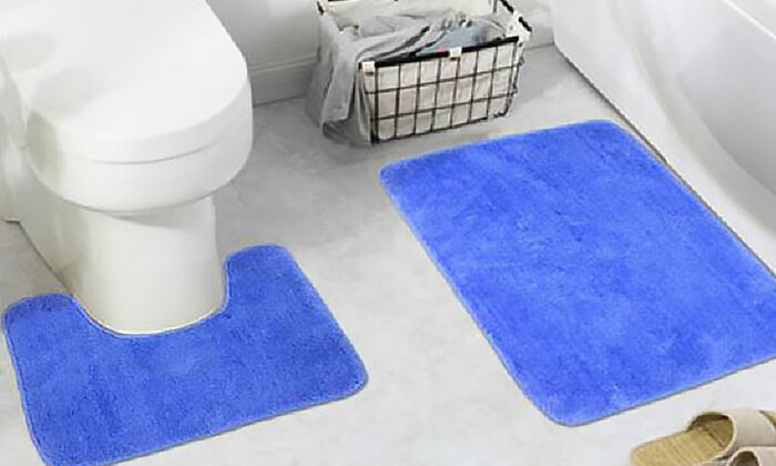 3 סט 2 שטיחונים לחדר האמבטיה