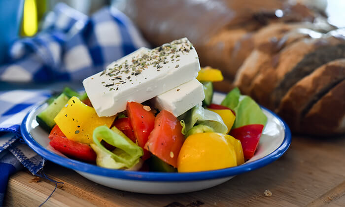 6 ארוחת טעימות יוונית זוגית בפלומרי Plomari 29 הכשרה, ראש פינה