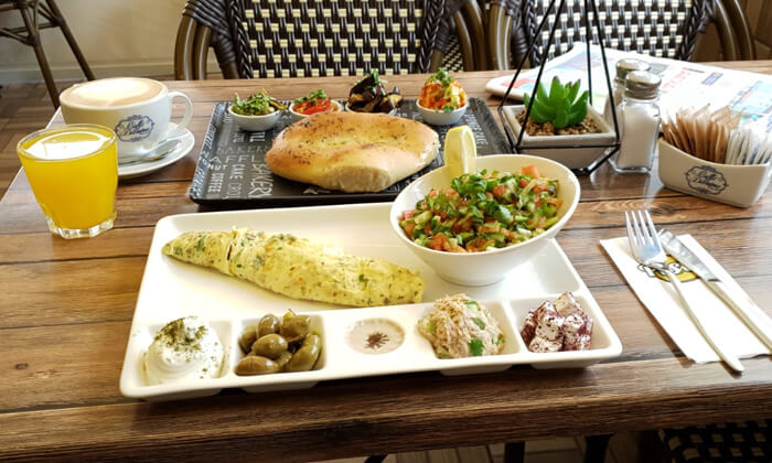 6 ארוחת בוקר זוגית במסעדת פסטו הכשרה, ירושלים