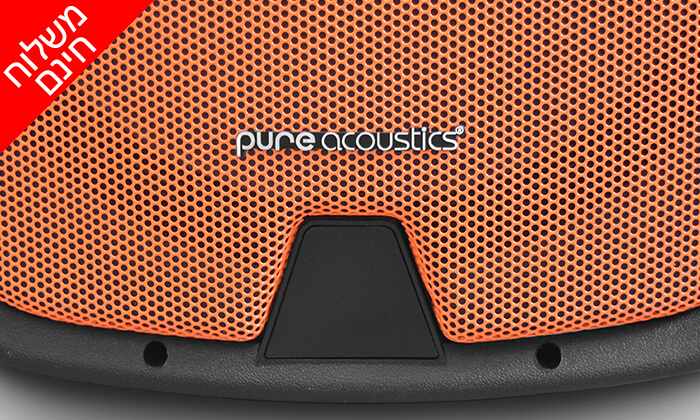 6 בידורית Pure Acoustics עם 2 מיקרופונים אלחוטיים