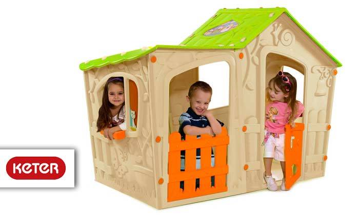 כתר: בית משחק לילדים בעיצוב טירה