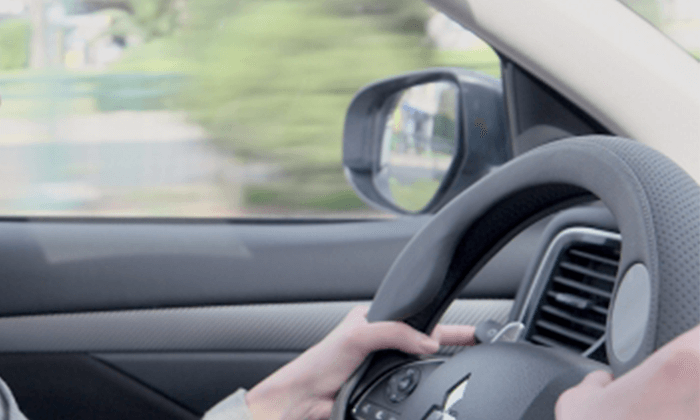 5 כיסוי הגה חכם JustDrive לשימוש בטוח בסלולרי בזמן נהיגה