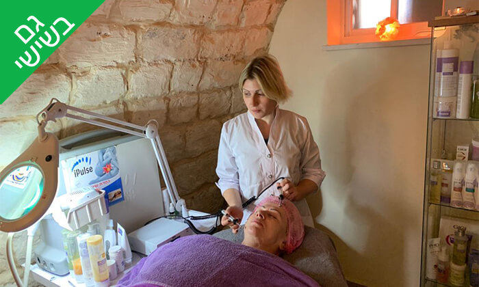 4 טיפול פנים בטכנולגיית אולטרסאונד ב-Oly cosmetics, המושבה הגרמנית חיפה