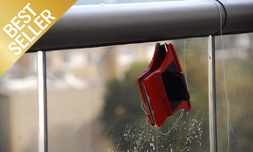 מנקה חלונות מגנטי דו-צדדי