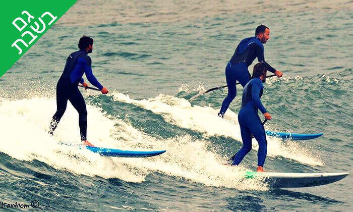 7 שיעור גלישת גלים - מועדון הגלישה ווי סרף We Surf, חוף הצוק תל אביב