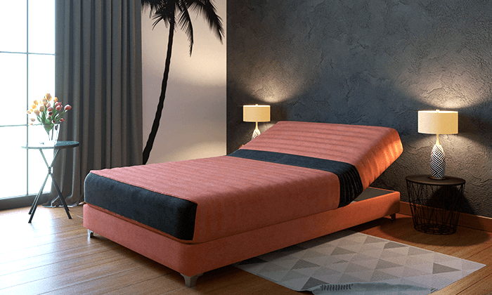 1 מיטת נוער חשמלית אורתופדית דגם לאטינה במבחר צבעים