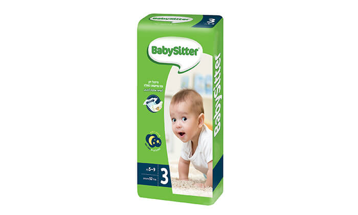 3 5 חבילות חיתולי בייביסיטר Babysitter 