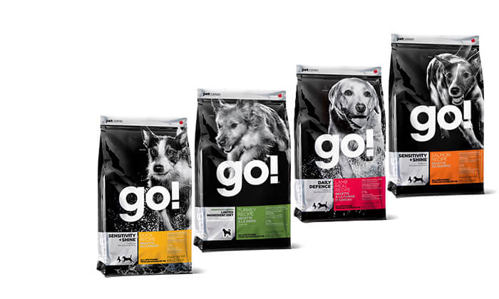 7 שק מזון יבש לכלבים GO - משלוח חינם