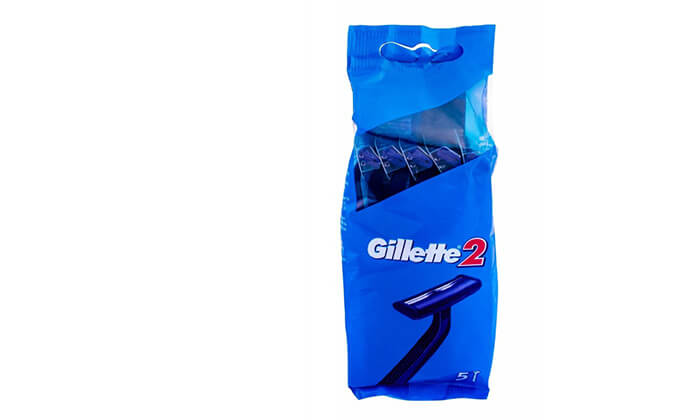 3 מארז 120 סכיני גילוח חד-פעמיים ג'ילט Gillette Blue - משלוח חינם!