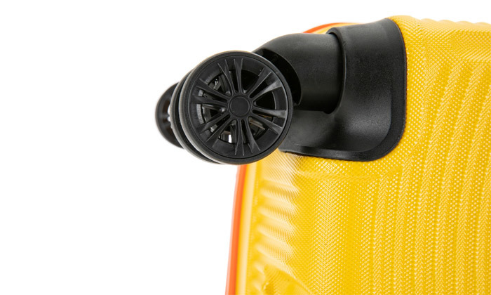 4 סט 3 מזוודות קשיחות SWISS ALPS במבחר צבעים