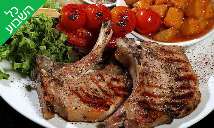 7 ארוחת בשרים ליחיד או לזוג במסעדת קניבר, חיפה עיר תחתית