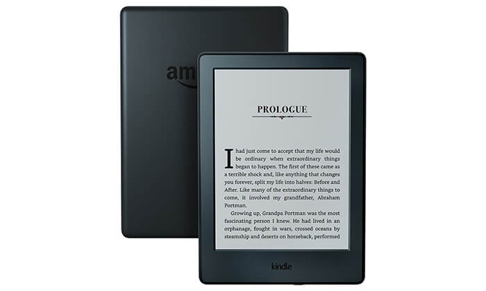קורא ספרים אלקטרוני Amazon Kindle - משלוח חינם