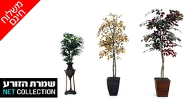 עץ מלאכותי בעציץ