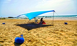 ציליית 4x4 מטר לים Sea & Sun