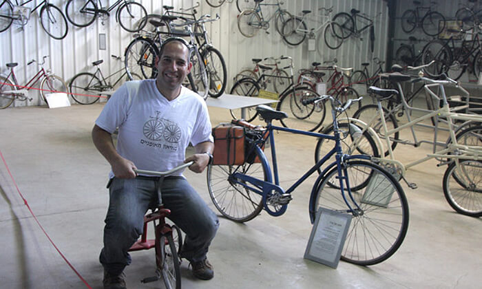 6 מוזיאון האופניים בחרב לאת - כרטיס לסיור