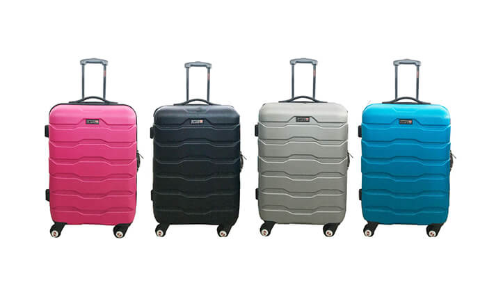 7 מזוודה או זוג מזוודות SWISS - צבעים לבחירה
