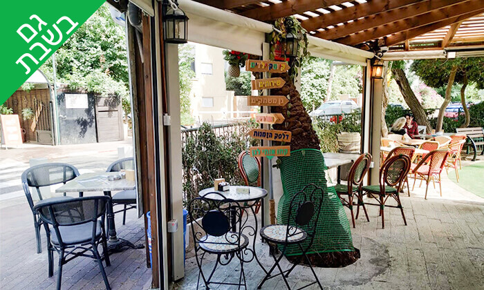 6 קפה היינה בכיכר היינה, חיפה - ארוחת צהריים