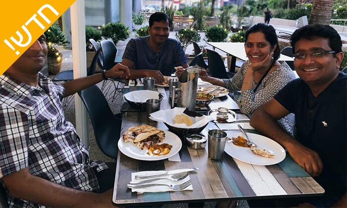 6 ארוחה הודית זוגית כשרה במסעדת קארילינה, רמת החייל - תל אביב