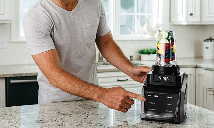 5 NINJA מהיבואן הרשמי: נינג'ה בלנדר שייקר מקצועי 2.1 ליטר דגם CT641 Intelli-Sense Blender Duo