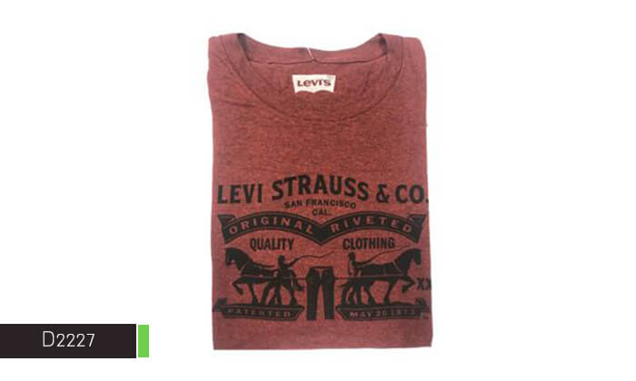 10 חולצת טי-שירט LEVIS לגבר