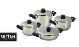 סט סירים 8 חלקים SOLTAM