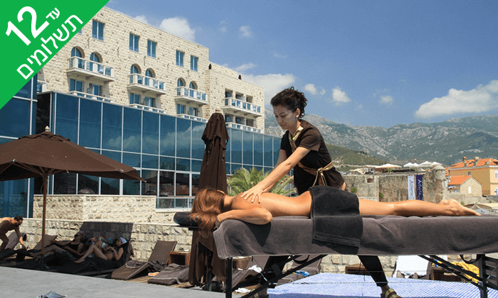 9 חופשה במונטנגרו - מלון מומלץ עם קזינו על חוף הים במלון, כולל שבועות