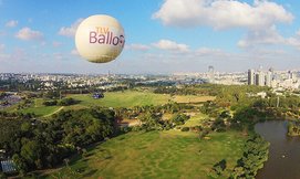 טיסה בכדור פורח בפארק הירקון