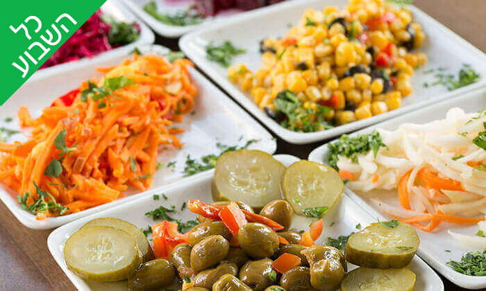 5 ארוחה זוגית במסעדת אבו זאקי - בן יהודה, תל אביב