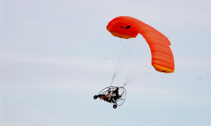 5 טיסה מעל הים בבקאי טרקטורון מעופף עם fly up, שפיים-געש ולטרון