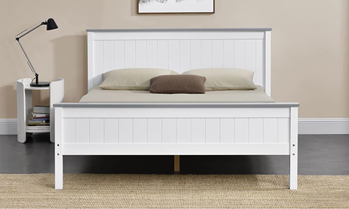 3 מיטה זוגית HOME DECOR דגם ליטל מסדרת VERY WOOD - אופציה למזרן