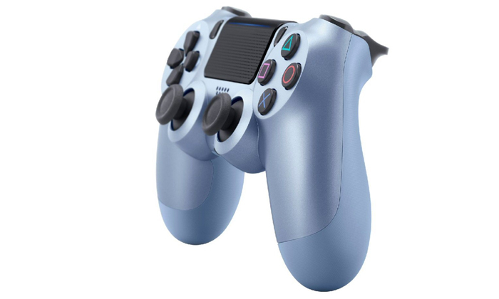 3 שלט מקורי PS4 Titanium Blue DualShock 4 Sony