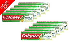 10 יח' Colgate Herbal White