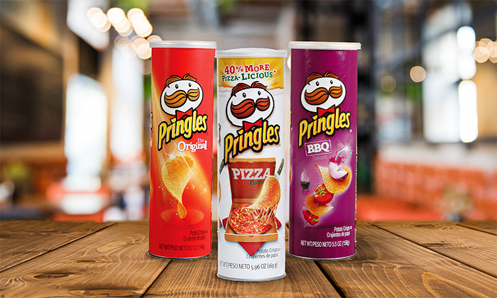 4 10 חבילות פרינגלס Pringles