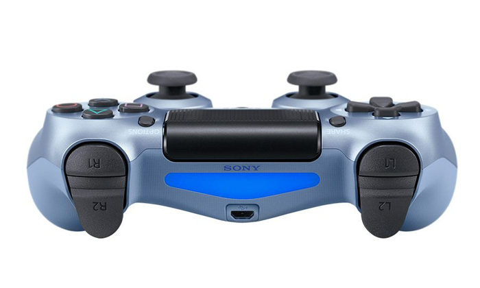 4 שלט מקורי PS4 Titanium Blue DualShock 4 Sony 