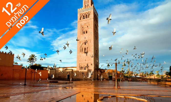 5 מרוקו, ערים הגדולות עם קפיצה לחוף האטלנטי - טיול מאורגן 8 ימים, כולל פסח