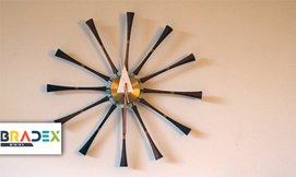 שעון קיר Spindle
