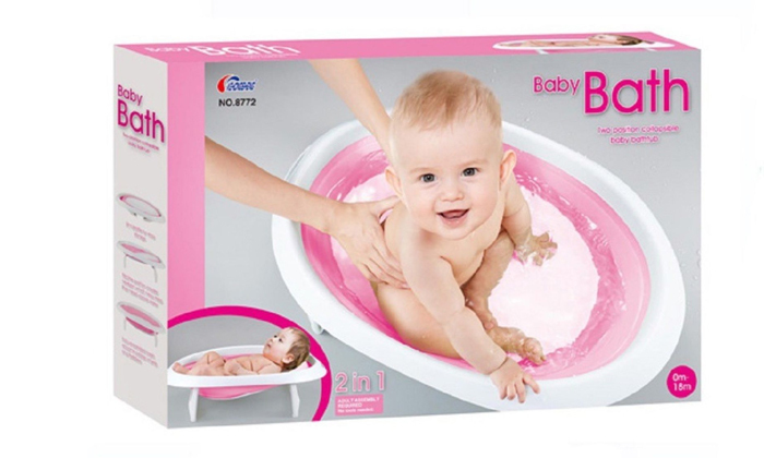 4 אמבטיה מתקפלת לתינוקות