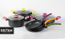 סט סירים 9 חלקים SOLTAM