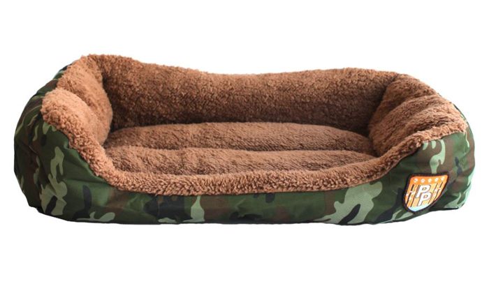 3 מיטה בעיצוב צבאי לכלב ולחתול