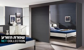 ארון 2 דלתות הזזה דגם פנורמה