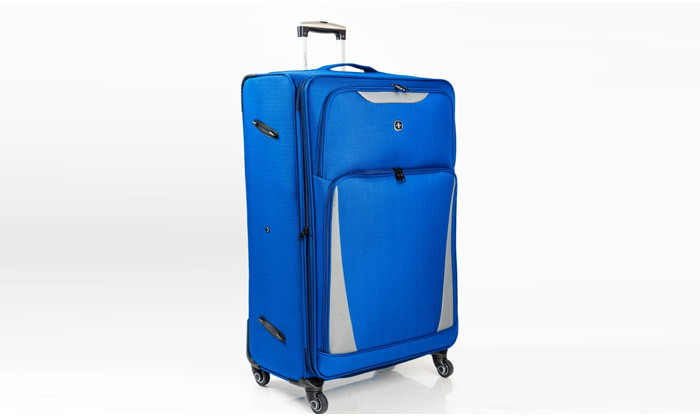 7 מזוודה משפחתית קלת משקל 32 אינץ' SWISS digital design יבואן רשמי - צבעים לבחירה