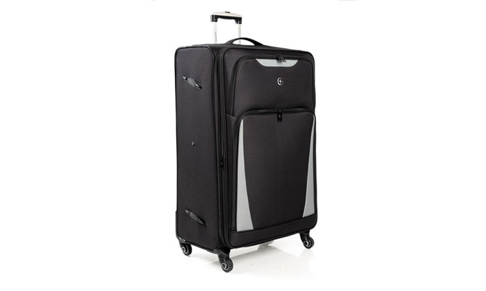 8 מזוודה משפחתית קלת משקל 32 אינץ' SWISS digital design יבואן רשמי - צבעים לבחירה