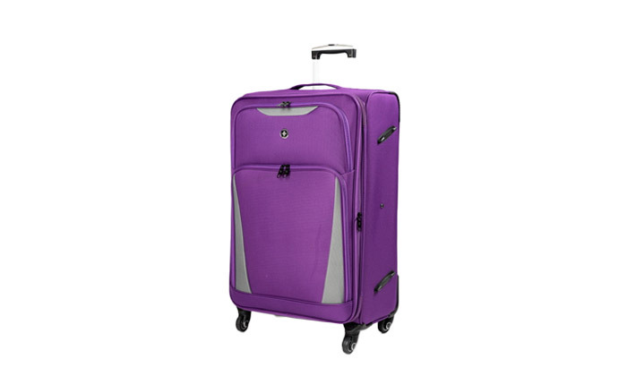 8 סט 3 מזוודות קלות משקל SWISS Digital Design יבואן רשמי - צבעים לבחירה